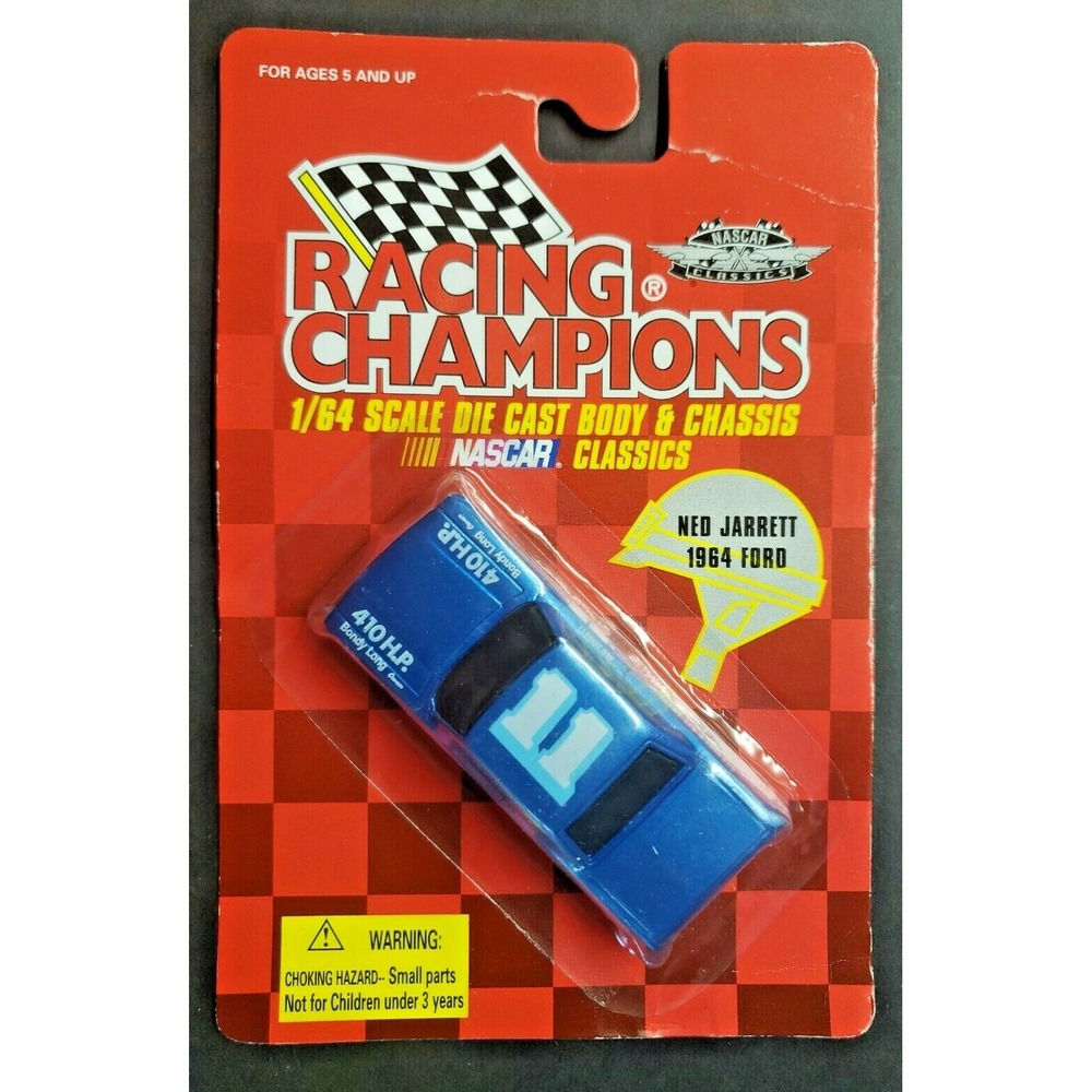 1996 Racing Champions NASCAR Classics 1964 Ford #11 Ned Jarrett 1:64 HW1